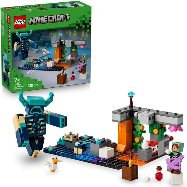 لگو 21274 Minecraft The Warden Encounter لگو 21274 Minecraft The Warden Encounter