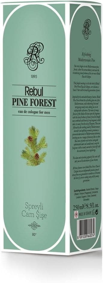 کلونیا Rebul با رایحه کاج مدل Pine Forest 250 ml کلونیا Rebul با رایحه کاج مدل Pine Forest 250 ml
