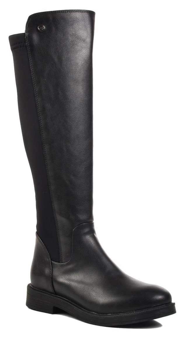 چکمه زنانه Pierre Cardin مشکی آستر چرمی و پولار مدل PC-52066 چکمه زنانه Pierre Cardin مشکی آستر چرمی و پولار مدل PC-52066