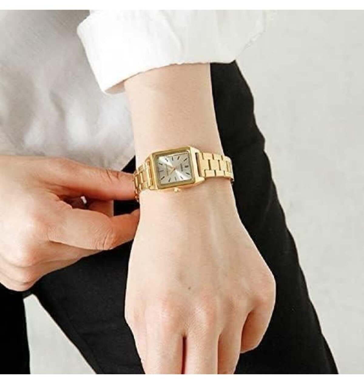 ساعت مچی زنانه Casio مدل LTP-V007G-9EUDF ساعت مچی زنانه Casio مدل LTP-V007G-9EUDF