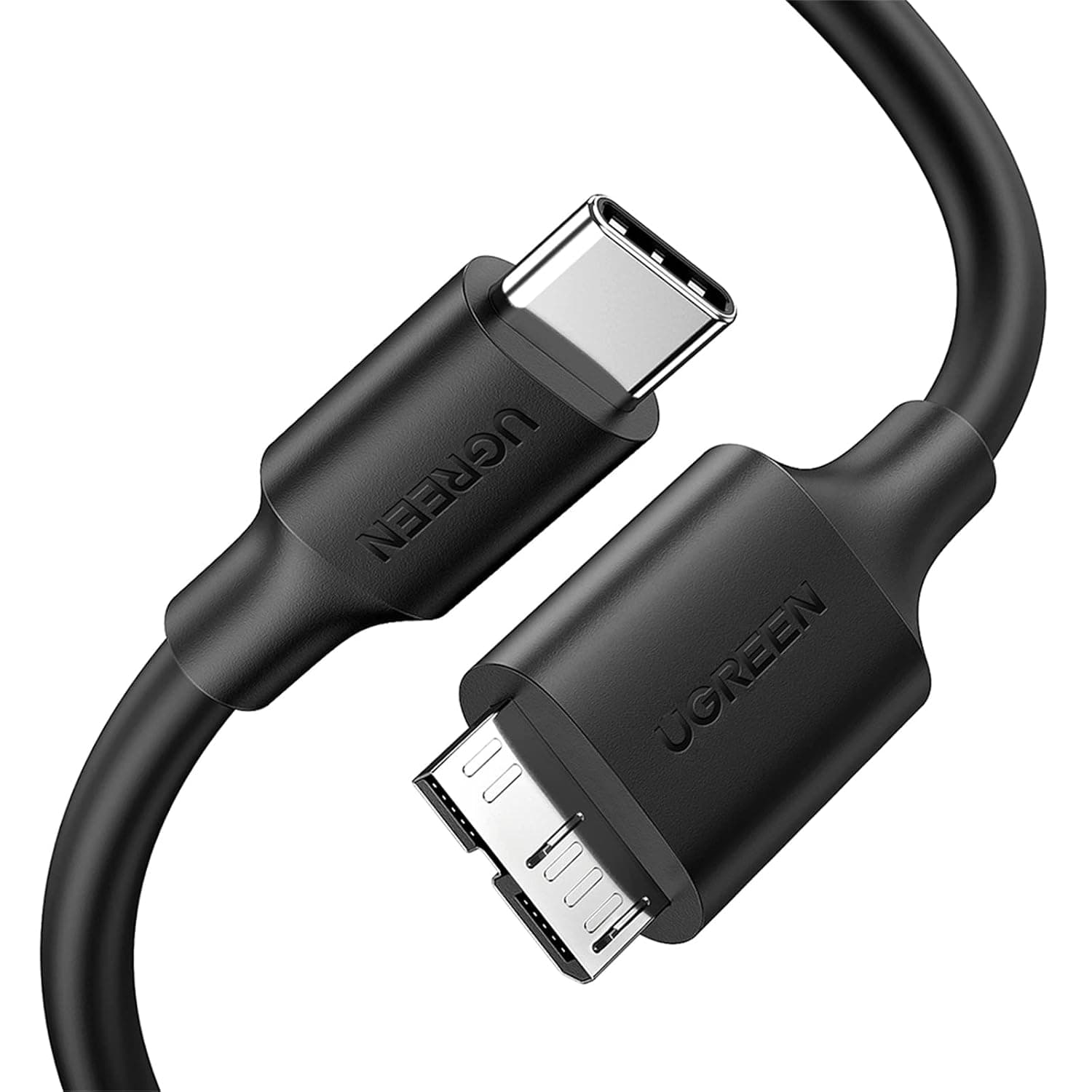 کابل UGREEN تبدیل Micro USB B به Type C برای HDD/SSD 0.25M کابل UGREEN تبدیل Micro USB B به Type C برای HDD/SSD 0.25M
