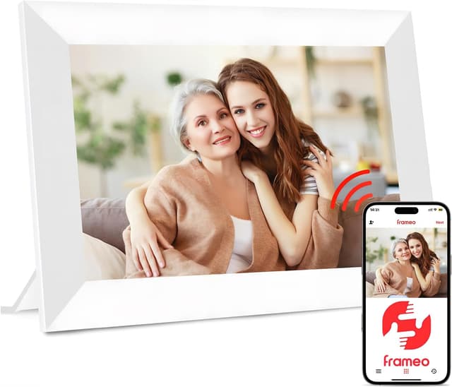 قاب عکس دیجیتال ZoYue وایفای Frameo 10.1 اینچ لمسی IPS 32GB قاب عکس دیجیتال ZoYue وایفای Frameo 10.1 اینچ لمسی IPS 32GB