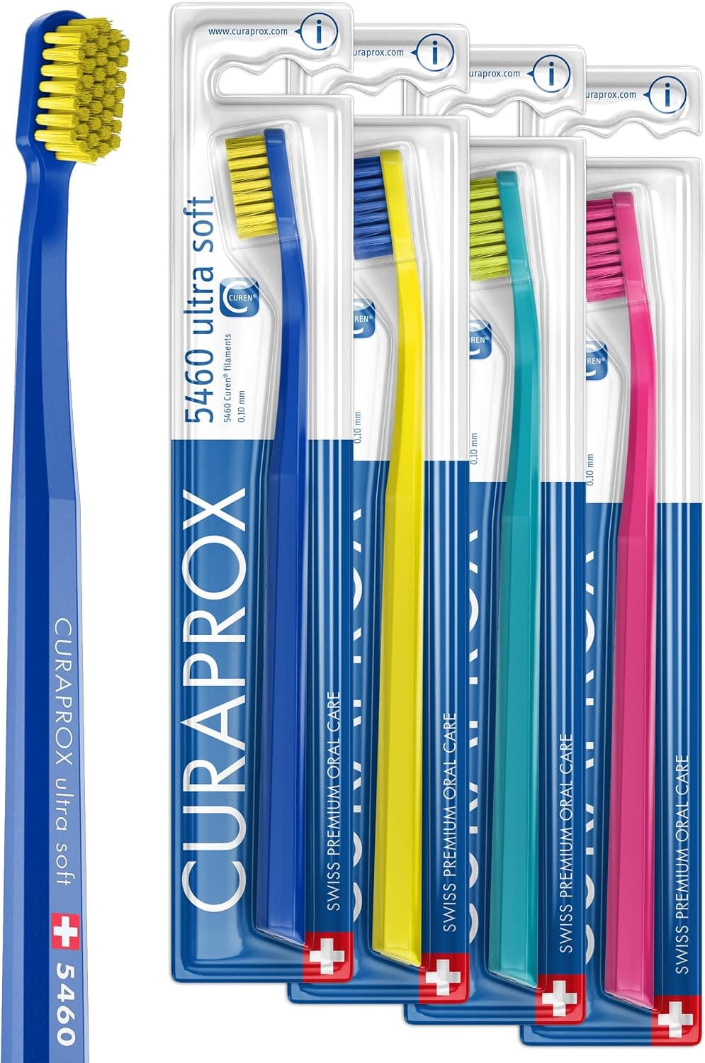 مسواک بزرگسالان Curaprox فوق نرم مدل CS 5460 مسواک بزرگسالان Curaprox فوق نرم مدل CS 5460