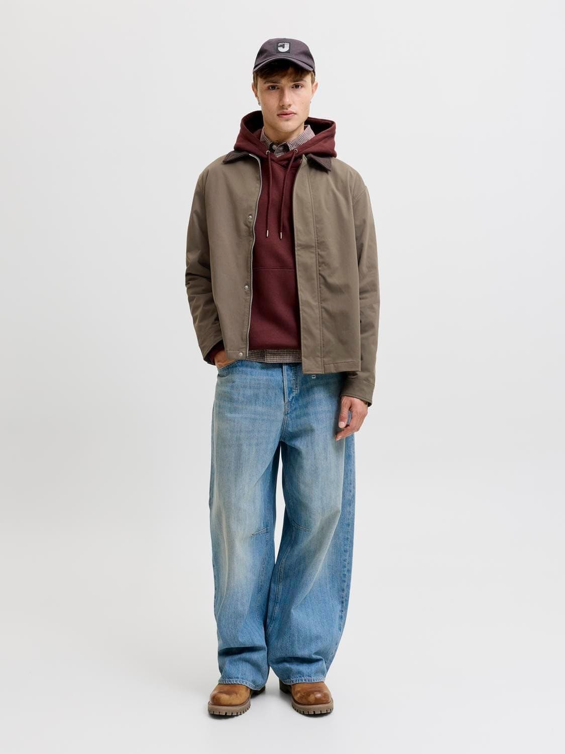 ژاکت مردانه Jack & Jones ورکر مدل JJWOLF ژاکت مردانه Jack & Jones ورکر مدل JJWOLF