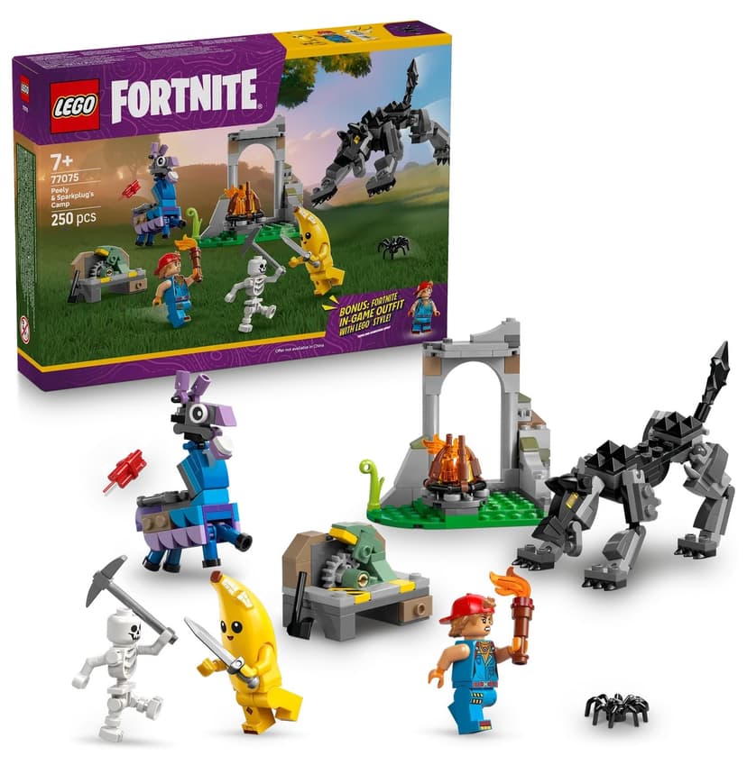 لگو Fortnite Muzaffer ve Tamirci Çırağı'nın Kampı مدل 77075 با ۲۵۰ قطعه لگو Fortnite Muzaffer ve Tamirci Çırağı'nın Kampı مدل 77075 با ۲۵۰ قطعه
