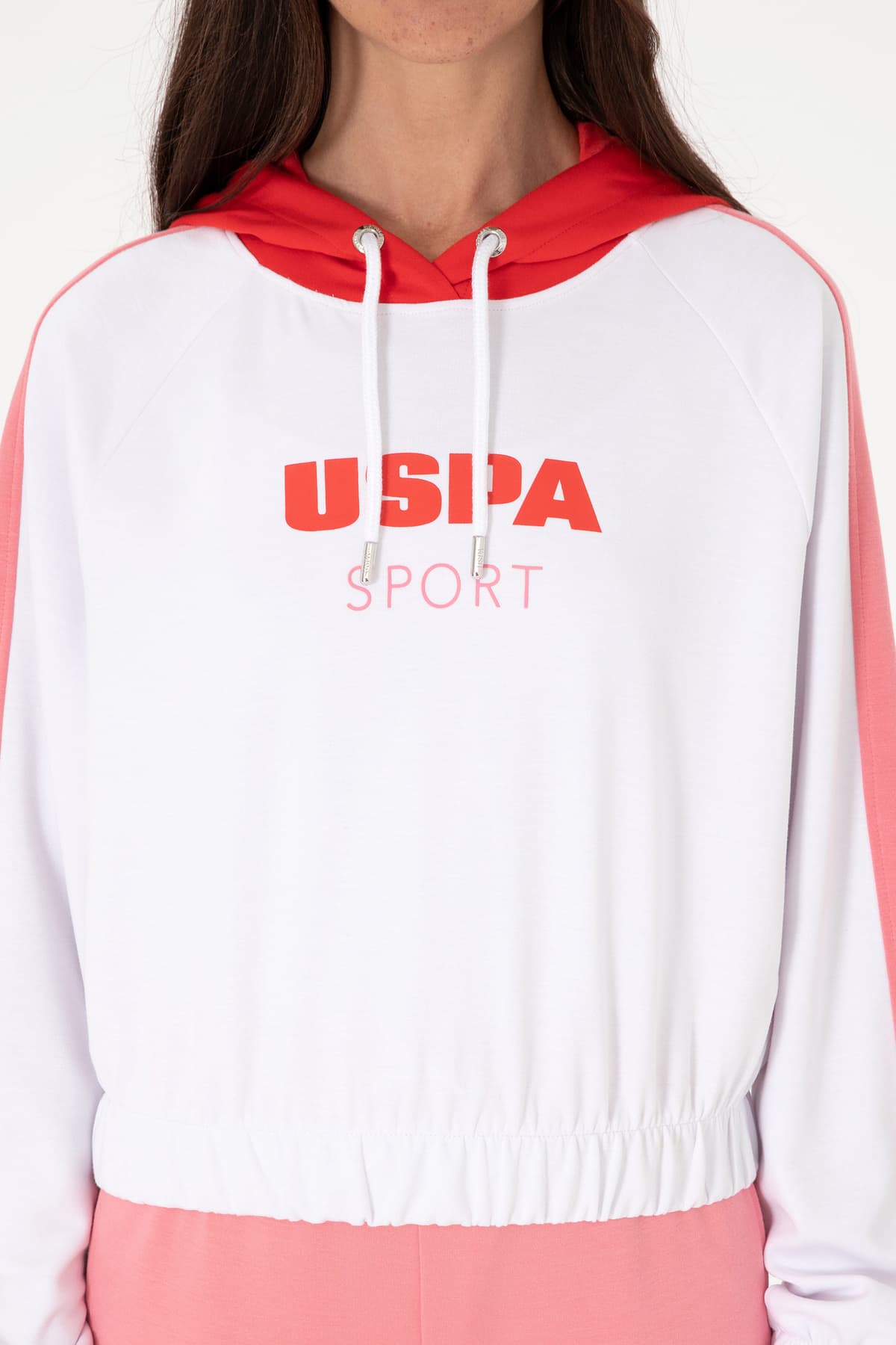 سویشرت زنانه U.S. Polo Assn. به رنگ سفید سویشرت زنانه U.S. Polo Assn. به رنگ سفید