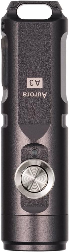 چراغقوه جاکلیدی RovyVon با روشنایی 650 Lumens، شارژی USB C، مقاوم در برابر آب، مدل A3 Gen 4، خاکستری تفنگی چراغقوه جاکلیدی RovyVon با روشنایی 650 Lumens، شارژی USB C، مقاوم در برابر آب، مدل A3 Gen 4، خاکستری تفنگی