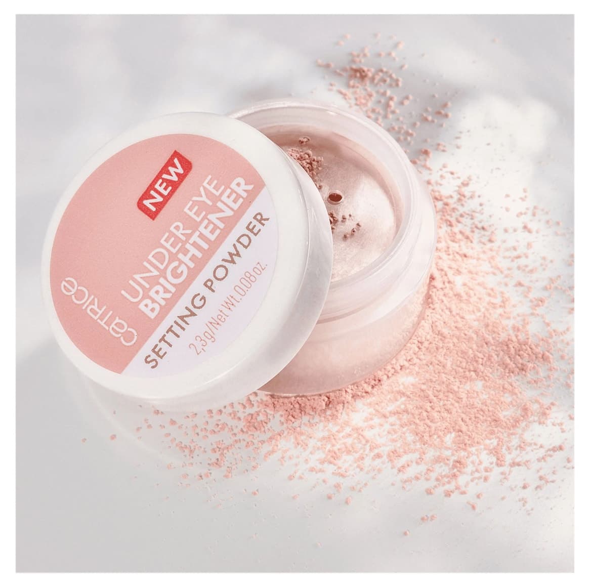 پودر روشنکننده زیر چشم Catrice ثابتکننده مدل 010 Light Rose پودر روشنکننده زیر چشم Catrice ثابتکننده مدل 010 Light Rose