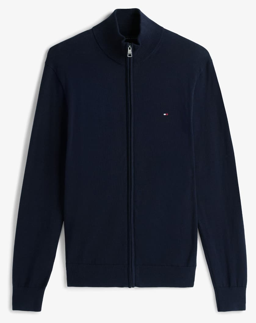 هودی مردانه Tommy Hilfiger نخی ESSENTIAL زیپدار هودی مردانه Tommy Hilfiger نخی ESSENTIAL زیپدار