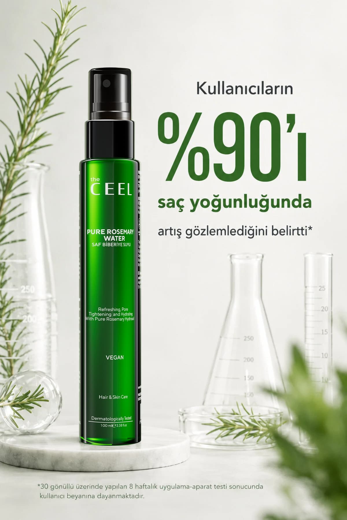 تونیک موی ضدریزش The Ceel حاوی آب رزماری خالص 100 ML تونیک موی ضدریزش The Ceel حاوی آب رزماری خالص 100 ML