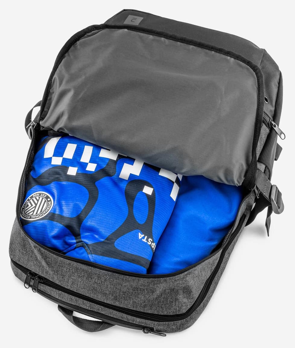 کوله پشتی زنانه Decathlon 33L خاکستری تیره ESSENTIEL کوله پشتی زنانه Decathlon 33L خاکستری تیره ESSENTIEL