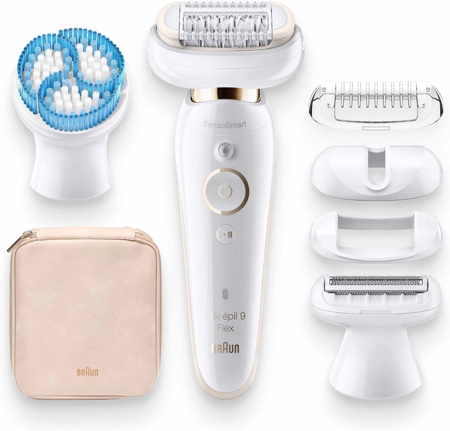 ست زیبایی Braun Silk-Epil 9 Flex مدل SES 9010 3D سفید ست زیبایی Braun Silk-Epil 9 Flex مدل SES 9010 3D سفید