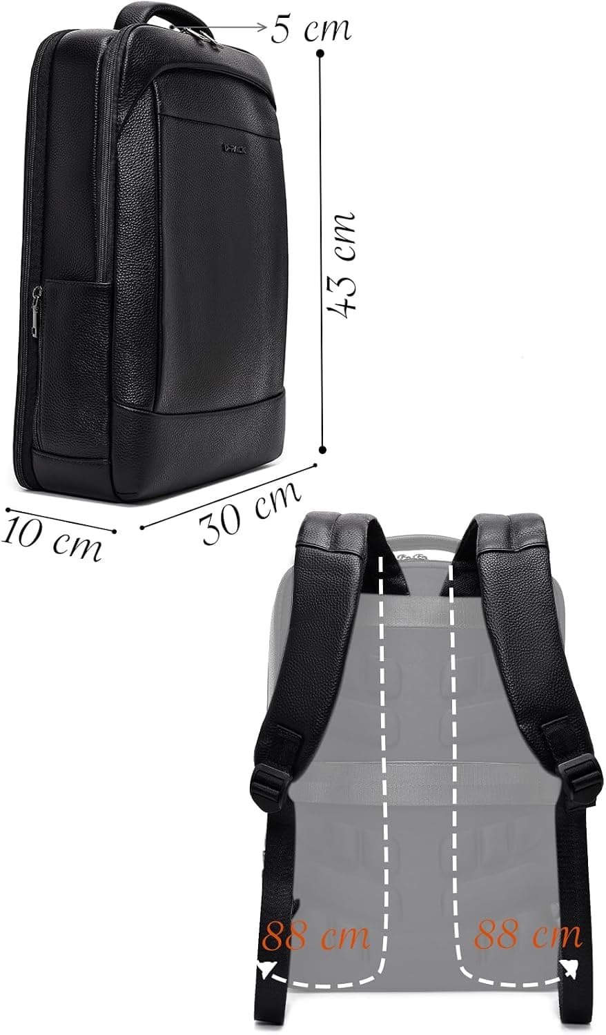 کوله پشتی یونیسکس Derimod D-Pack مشکی چرمی تکنولوژیک مدل 25WBD3005FT کوله پشتی یونیسکس Derimod D-Pack مشکی چرمی تکنولوژیک مدل 25WBD3005FT