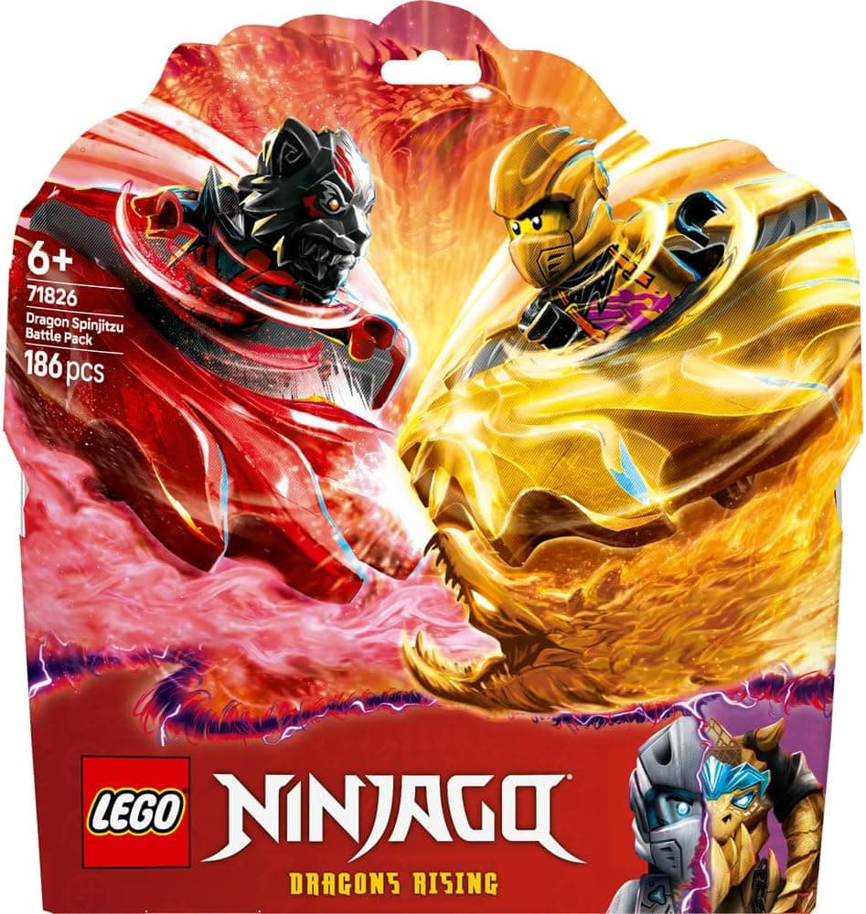 لگو سری NINJAGO بسته نبرد Dragon Spinjitzu مدل 71826 لگو سری NINJAGO بسته نبرد Dragon Spinjitzu مدل 71826