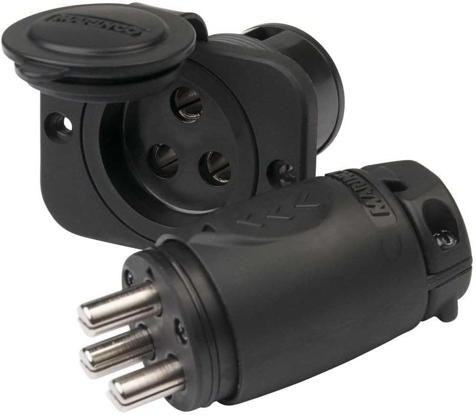 دوشاخه و پریز موتور ترولینگ Marinco، 70A، 12V مدل 12VCPS3 دوشاخه و پریز موتور ترولینگ Marinco، 70A، 12V مدل 12VCPS3