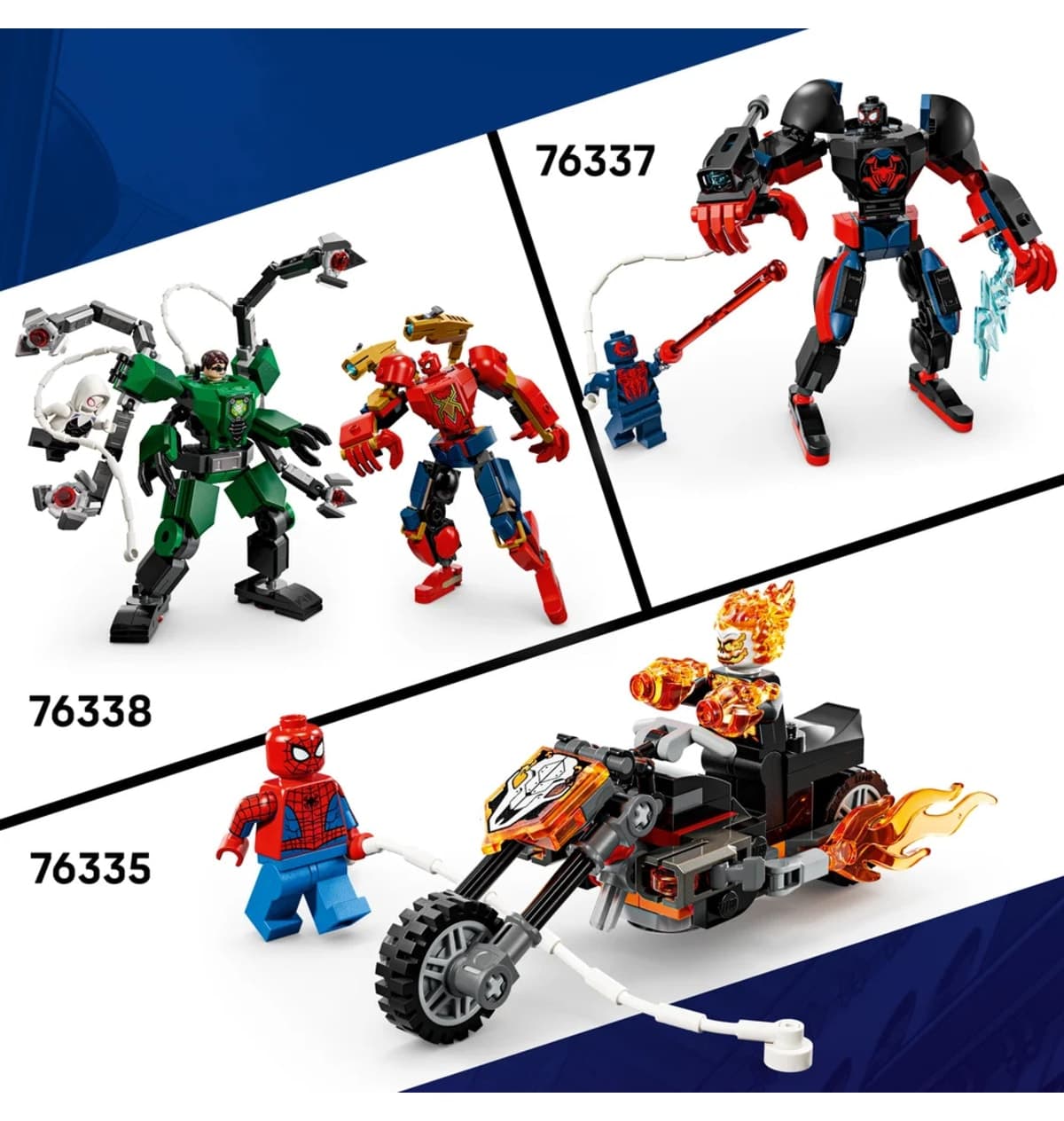 لگو Marvel ماشین مرد عنکبوتی در برابر Venom و Wolverine مدل 76336 لگو Marvel ماشین مرد عنکبوتی در برابر Venom و Wolverine مدل 76336