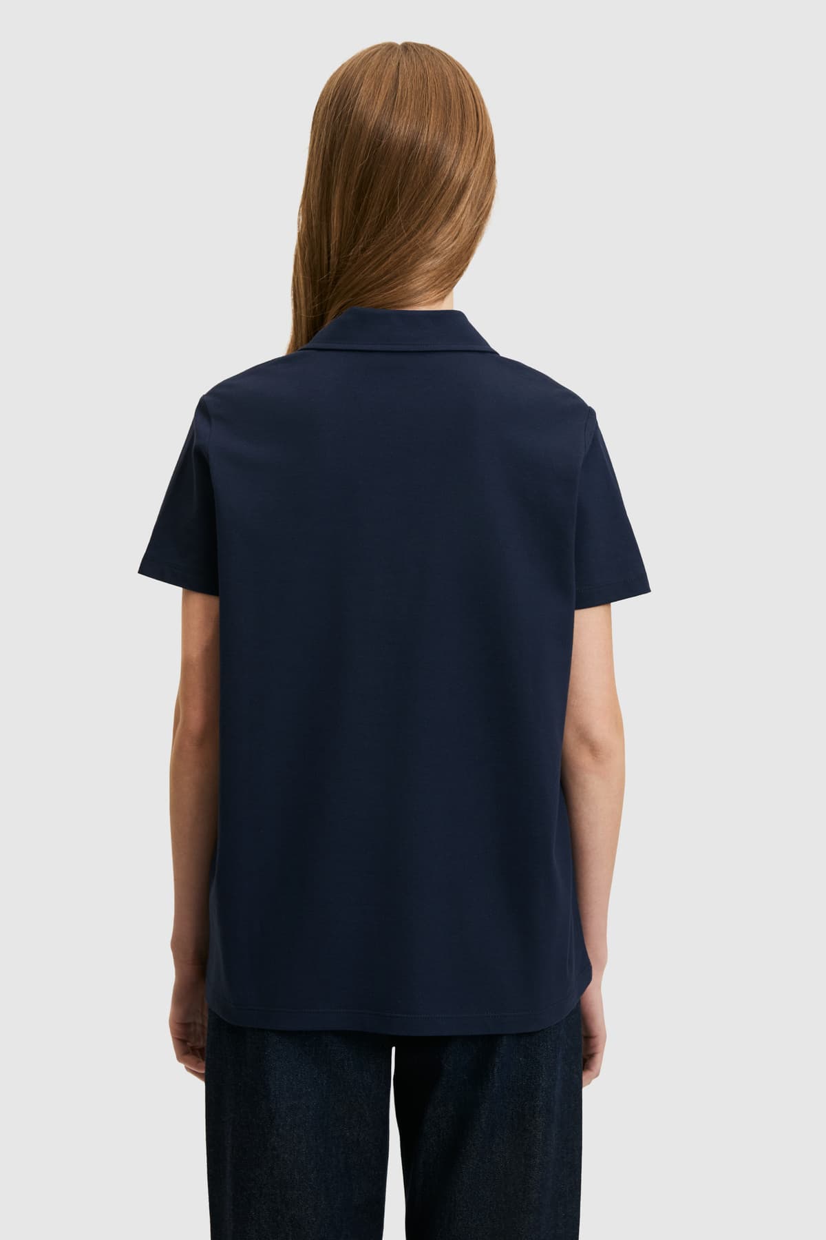 تیشرت زنانه U.S. Polo Assn. یقه پولو سرمهای ساده مدل 50323447-VR033 تیشرت زنانه U.S. Polo Assn. یقه پولو سرمهای ساده مدل 50323447-VR033