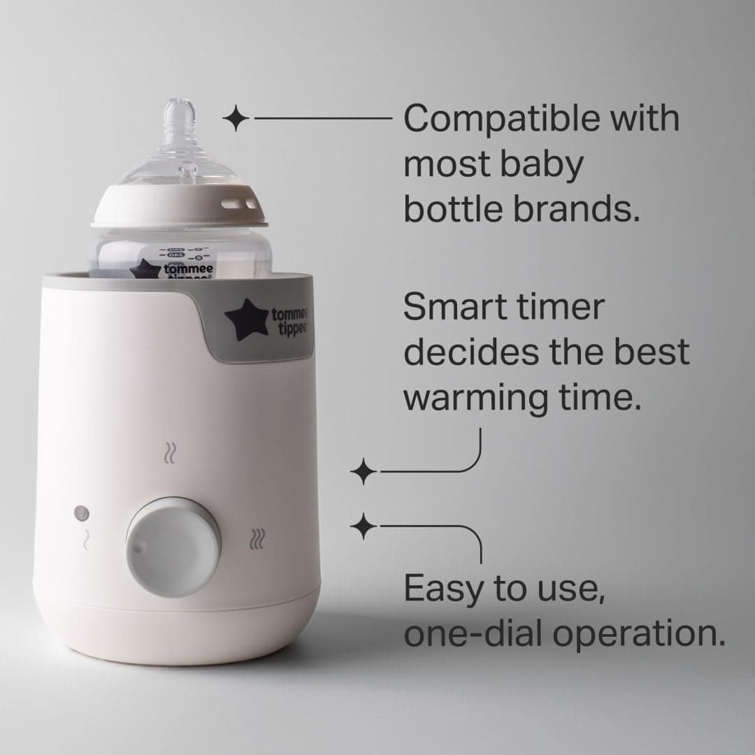 گرمکن شیشه شیر و غذای کودک Tommee Tippee Easy Warm سفید گرمکن شیشه شیر و غذای کودک Tommee Tippee Easy Warm سفید