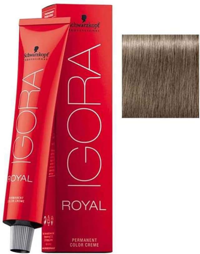 رنگ مو Schwarzkopf Igora Royal 60ml شماره 8.1 خاکستری قهوهای روشن رنگ مو Schwarzkopf Igora Royal 60ml شماره 8.1 خاکستری قهوهای روشن