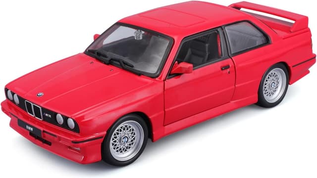 ماکت کلکسیونی Bburago با پایه مدل BMW M3 (E30) 1988 ماکت کلکسیونی Bburago با پایه مدل BMW M3 (E30) 1988