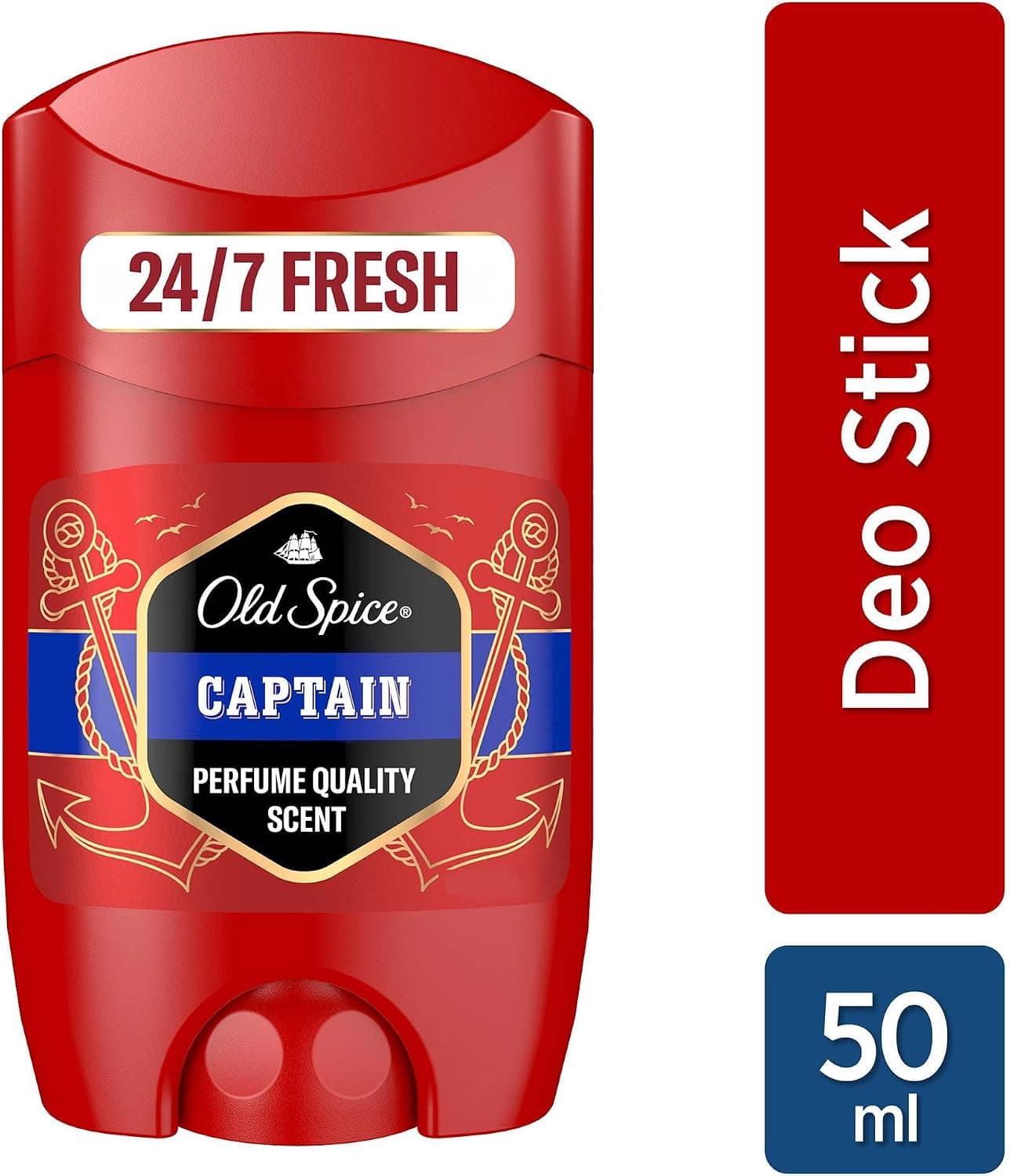 استیک دئودورانت مردانه Old Spice Captain حجم 50 ml استیک دئودورانت مردانه Old Spice Captain حجم 50 ml