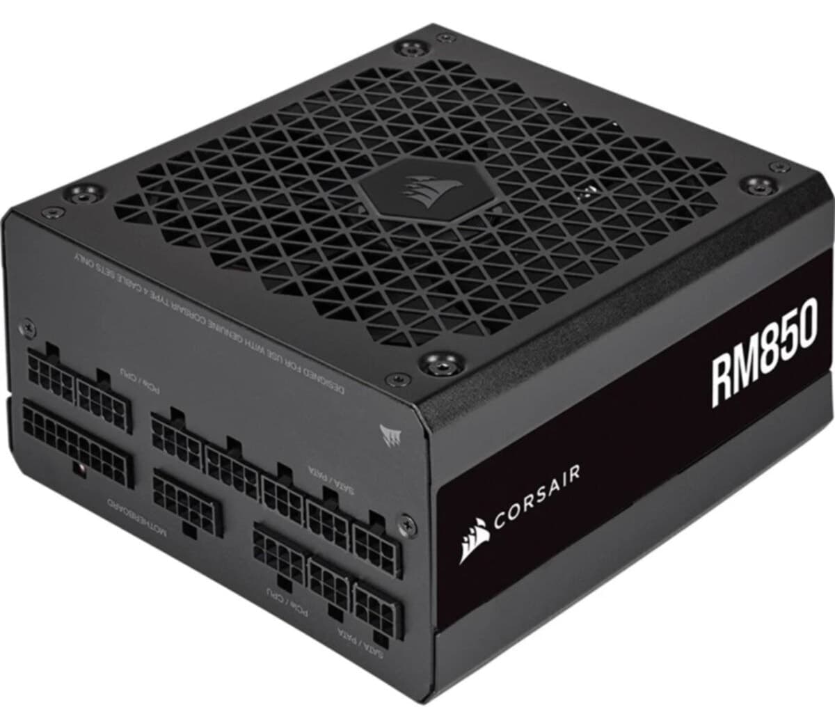 منبع تغذیه Corsair مشکی تمام ماژولار 850W 80 Gold مدل RM850 CP-9020235-EU منبع تغذیه Corsair مشکی تمام ماژولار 850W 80 Gold مدل RM850 CP-9020235-EU