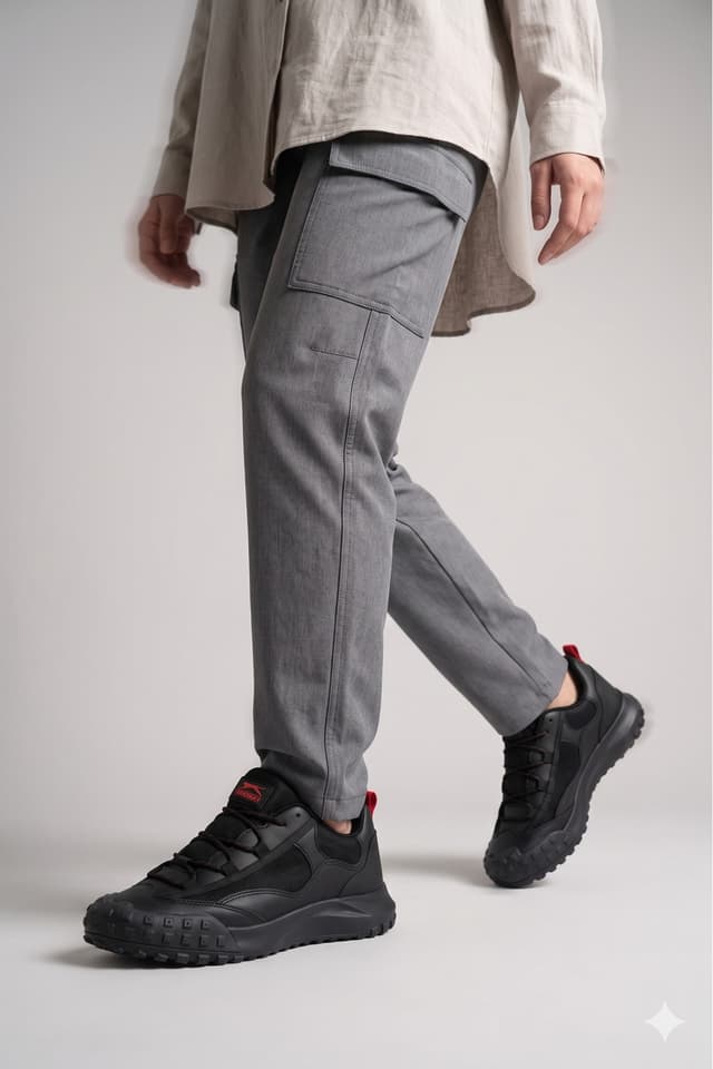 کفش ورزشی روزمره زنانه Slazenger مدل THERMO KTN مشکی/قرمز کفش ورزشی روزمره زنانه Slazenger مدل THERMO KTN مشکی/قرمز