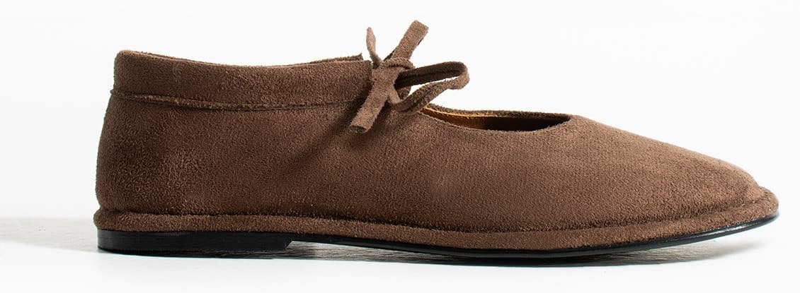 کفش بابت زنانه DUXAL SHOES چرم طبیعی با جزئیات گرهدار مدل Brendon کفش بابت زنانه DUXAL SHOES چرم طبیعی با جزئیات گرهدار مدل Brendon