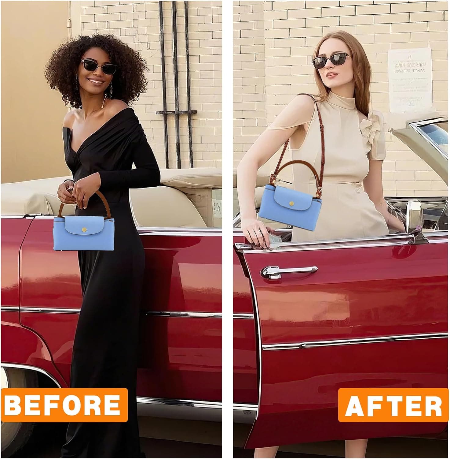ست بند شانه و نظمدهنده کیف Longchamp LMTNNB، نمدی چندجیب تاشو با بند قابلتنظیم بدون پانچ ست بند شانه و نظمدهنده کیف Longchamp LMTNNB، نمدی چندجیب تاشو با بند قابلتنظیم بدون پانچ