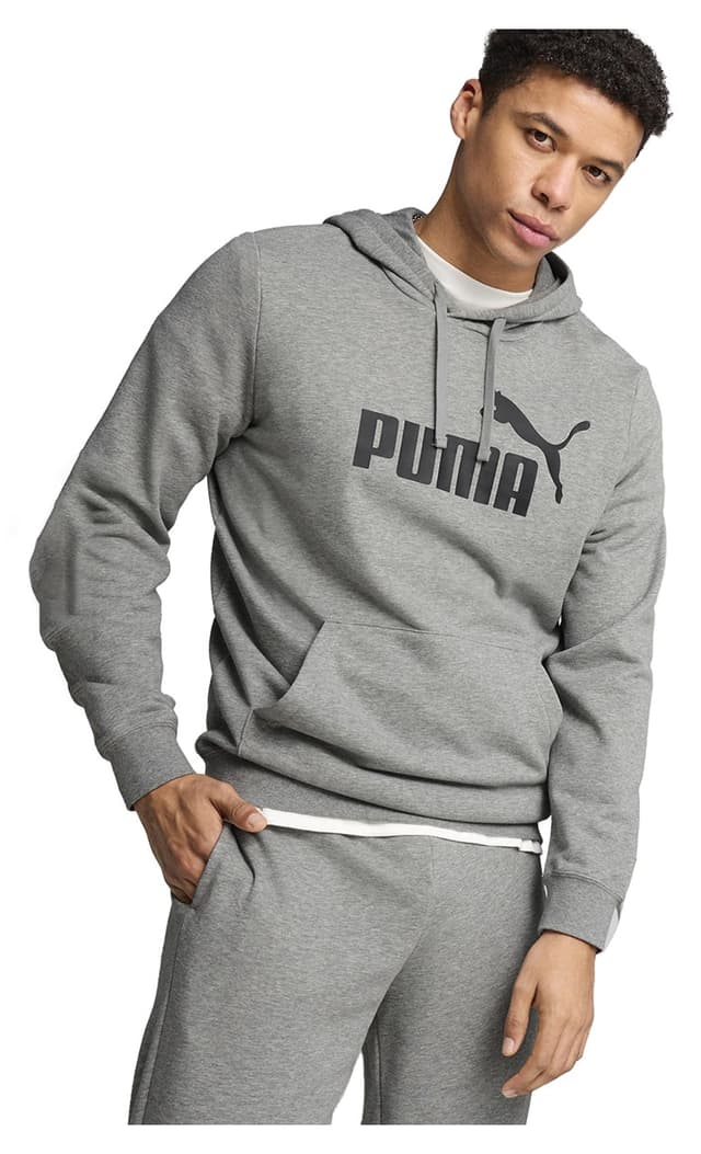 سوئیشرت مردانه Puma خاکستری روزمره Ess No. 1 Logo مدل 68257203 سوئیشرت مردانه Puma خاکستری روزمره Ess No. 1 Logo مدل 68257203