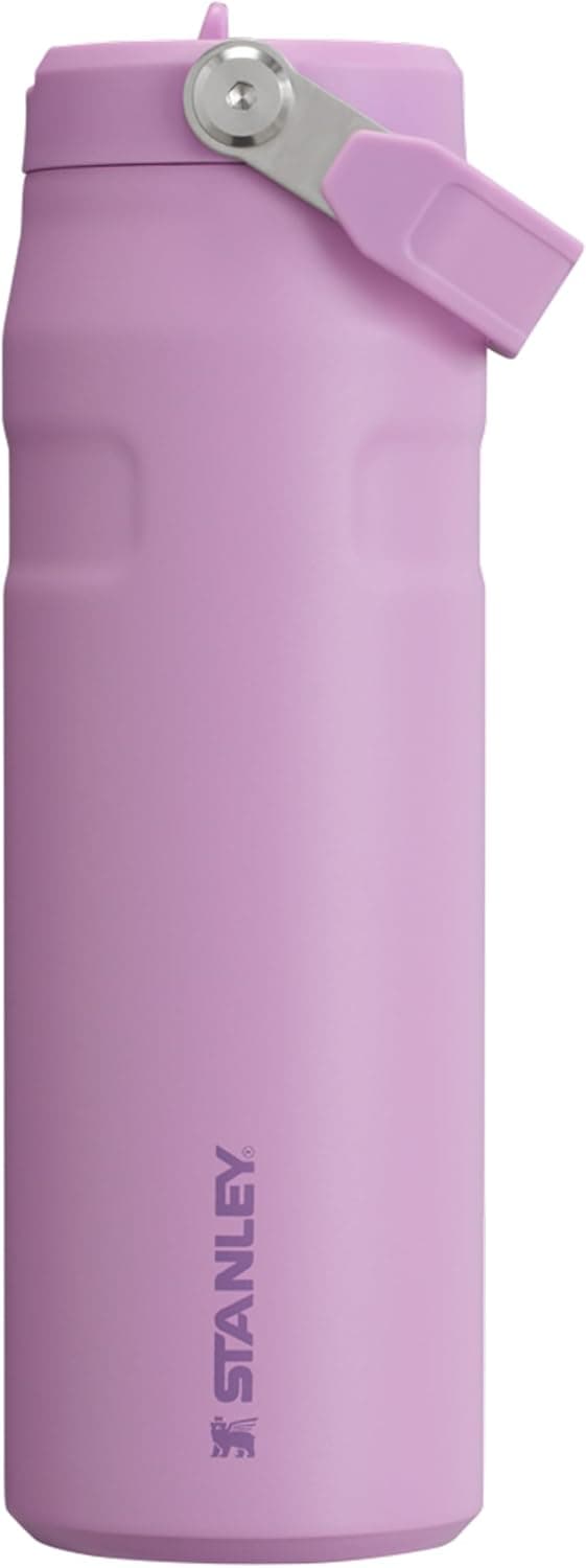 بطری آب عایق Stanley با نی Flip Straw 2.0 مدل IceFlow Aerolight، 0.7 Litre، یاسی، استیل ضدزنگ بطری آب عایق Stanley با نی Flip Straw 2.0 مدل IceFlow Aerolight، 0.7 Litre، یاسی، استیل ضدزنگ