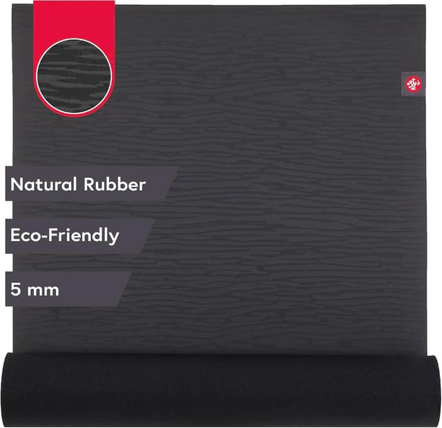 زیرانداز یوگا Manduka eKO با ضخامت 5 mm از لاستیک طبیعی و سطح نرم بافتدار زیرانداز یوگا Manduka eKO با ضخامت 5 mm از لاستیک طبیعی و سطح نرم بافتدار