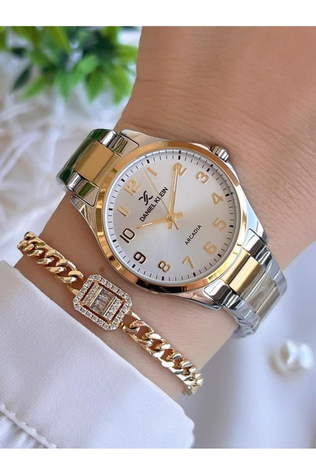 ساعت مچی زنانه Daniel Klein صفحه عددی ضد آب 3 ATM مدل KN047.XX3 ساعت مچی زنانه Daniel Klein صفحه عددی ضد آب 3 ATM مدل KN047.XX3