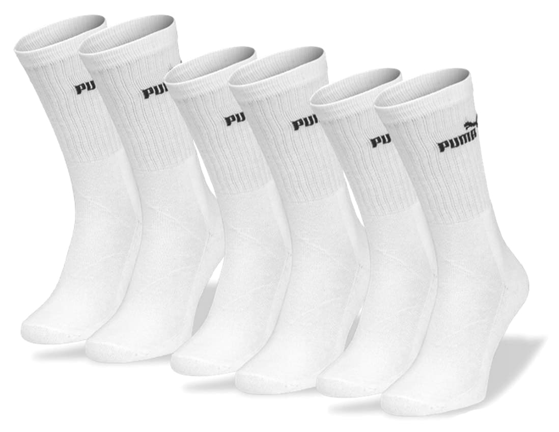 جوراب یونیسکس Puma Elements سفید روزمره مدل 94711007 جوراب یونیسکس Puma Elements سفید روزمره مدل 94711007
