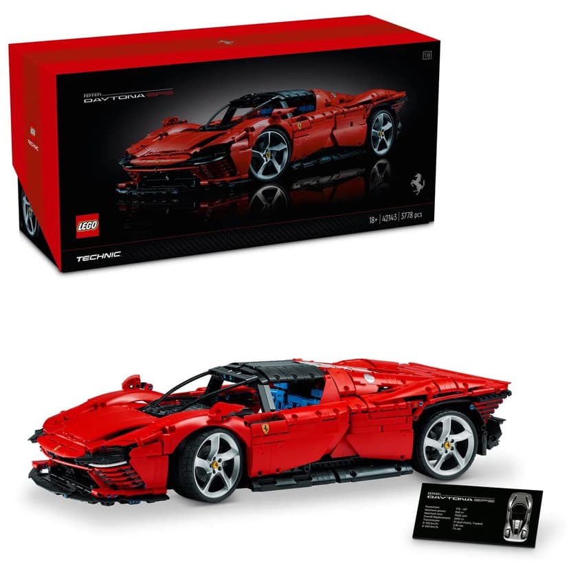 لگو 42143 Technic Ferrari Daytona SP3 (3778 قطعه) لگو 42143 Technic Ferrari Daytona SP3 (3778 قطعه)