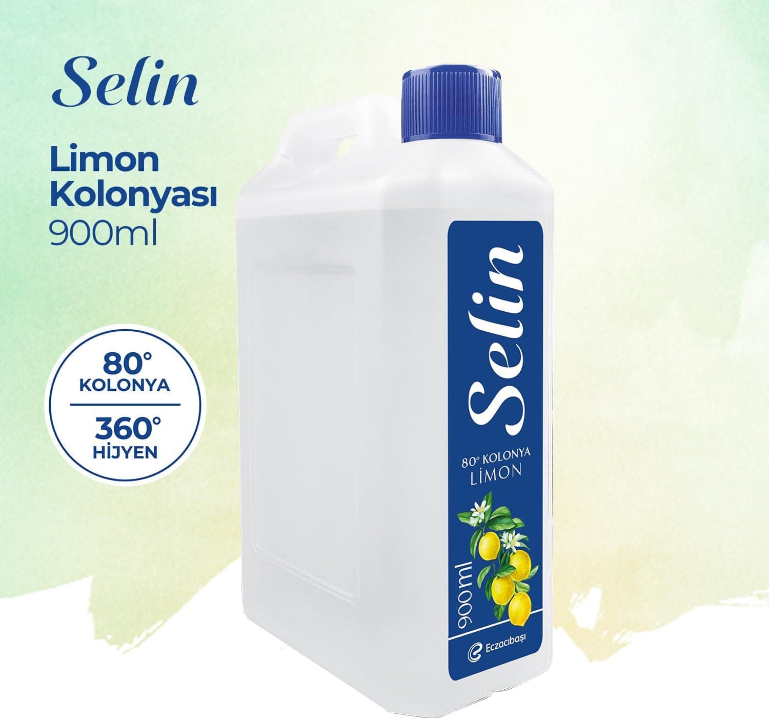 ادکلن لیمویی Selin گالنی 900 ml ادکلن لیمویی Selin گالنی 900 ml