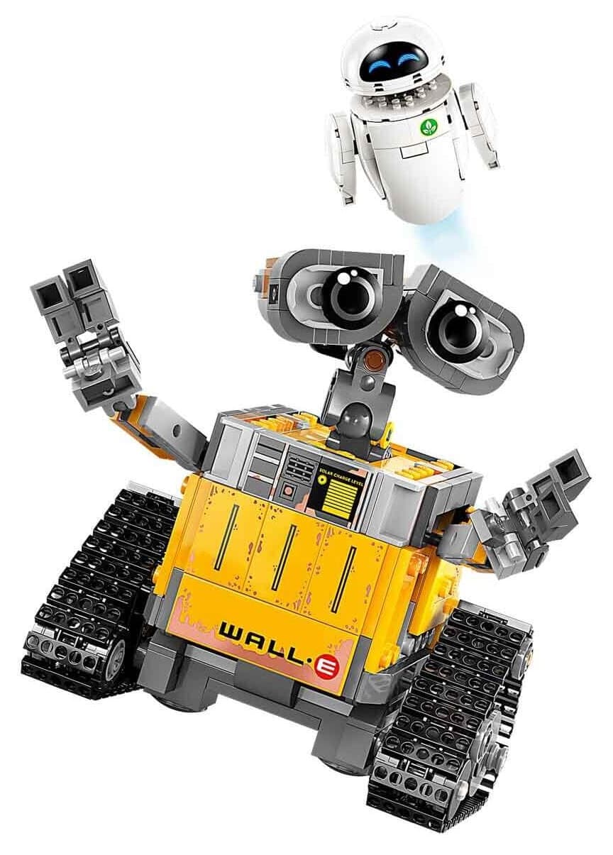 لگو Disney Pixar مدل WALL-E و EVE 43279 کلکسیونی لگو Disney Pixar مدل WALL-E و EVE 43279 کلکسیونی