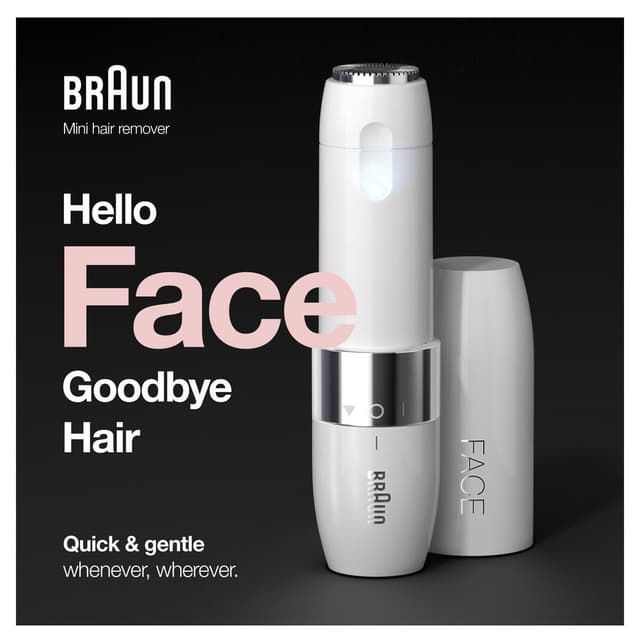 موبر صورت Braun برای اصلاح سبیل و موی چانه موبر صورت Braun برای اصلاح سبیل و موی چانه