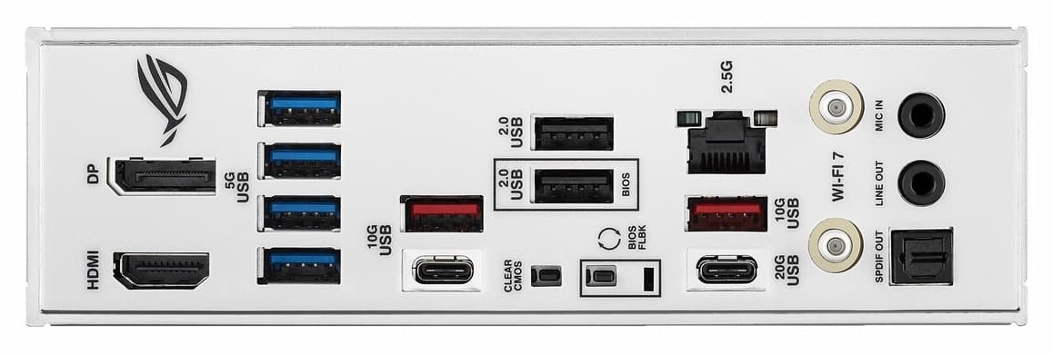 مادربورد ASUS ROG Strix گیمینگ WiFi DDR5 سوکت AM5 مدل B850-A مادربورد ASUS ROG Strix گیمینگ WiFi DDR5 سوکت AM5 مدل B850-A