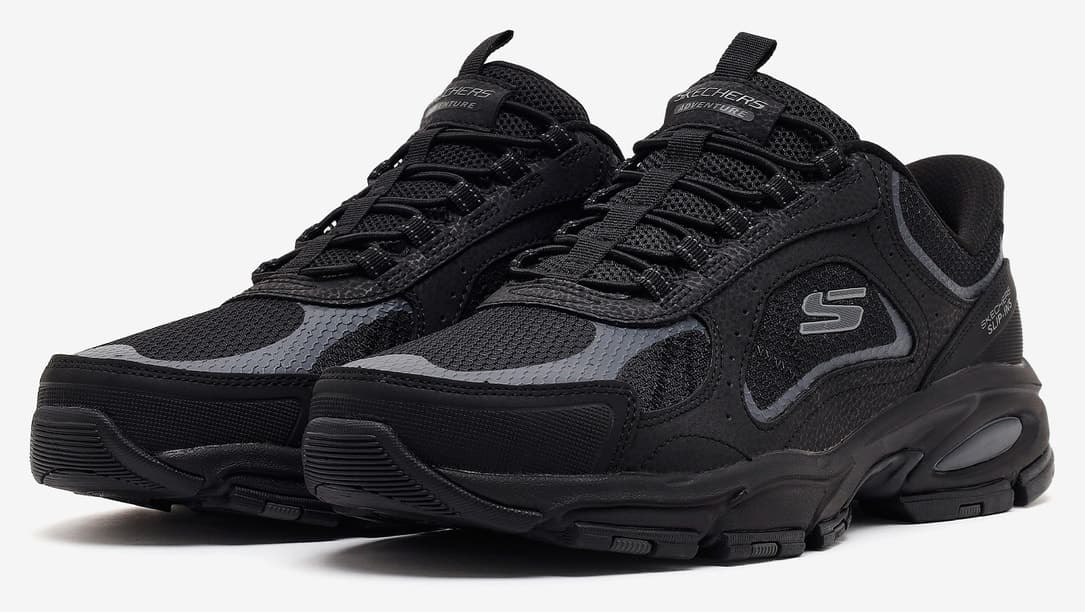 کفش اوتدور مردانه Skechers مشکی مدل VIGOR 2.0 237175 BBK کفش اوتدور مردانه Skechers مشکی مدل VIGOR 2.0 237175 BBK