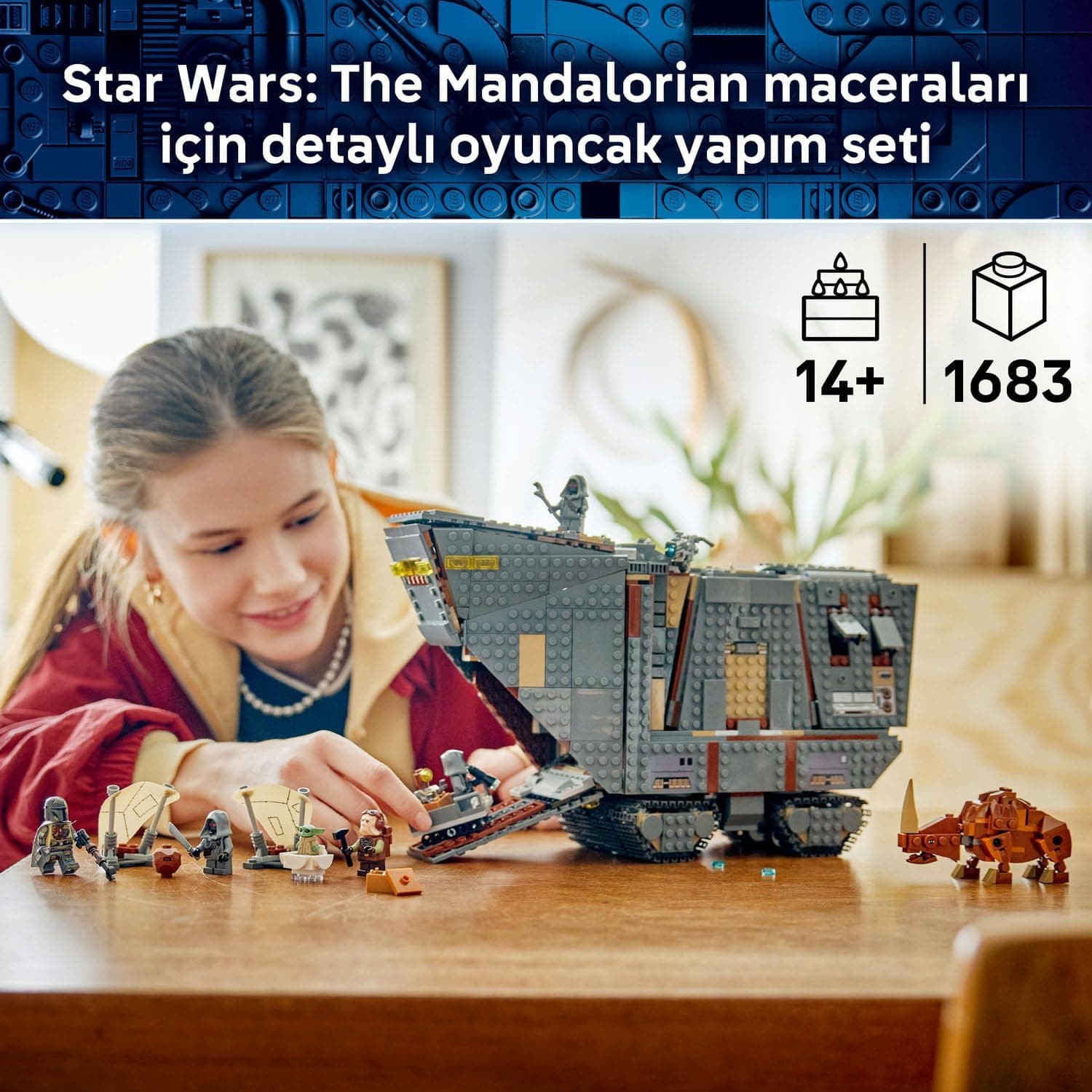 مهندسی LEGO Star Wars لگو وسیله نقلیه بیابانی و Mudhorn 75453 مهندسی LEGO Star Wars لگو وسیله نقلیه بیابانی و Mudhorn 75453