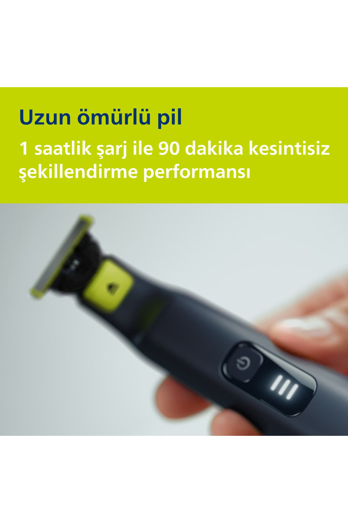 ماشین اصلاح صورت و بدن Philips OneBlade Pro، اصلاح خشک و مرطوب، 12 تنظیم طول، 1 تیغه یدک، مدل QP6542/10 ماشین اصلاح صورت و بدن Philips OneBlade Pro، اصلاح خشک و مرطوب، 12 تنظیم طول، 1 تیغه یدک، مدل QP6542/10