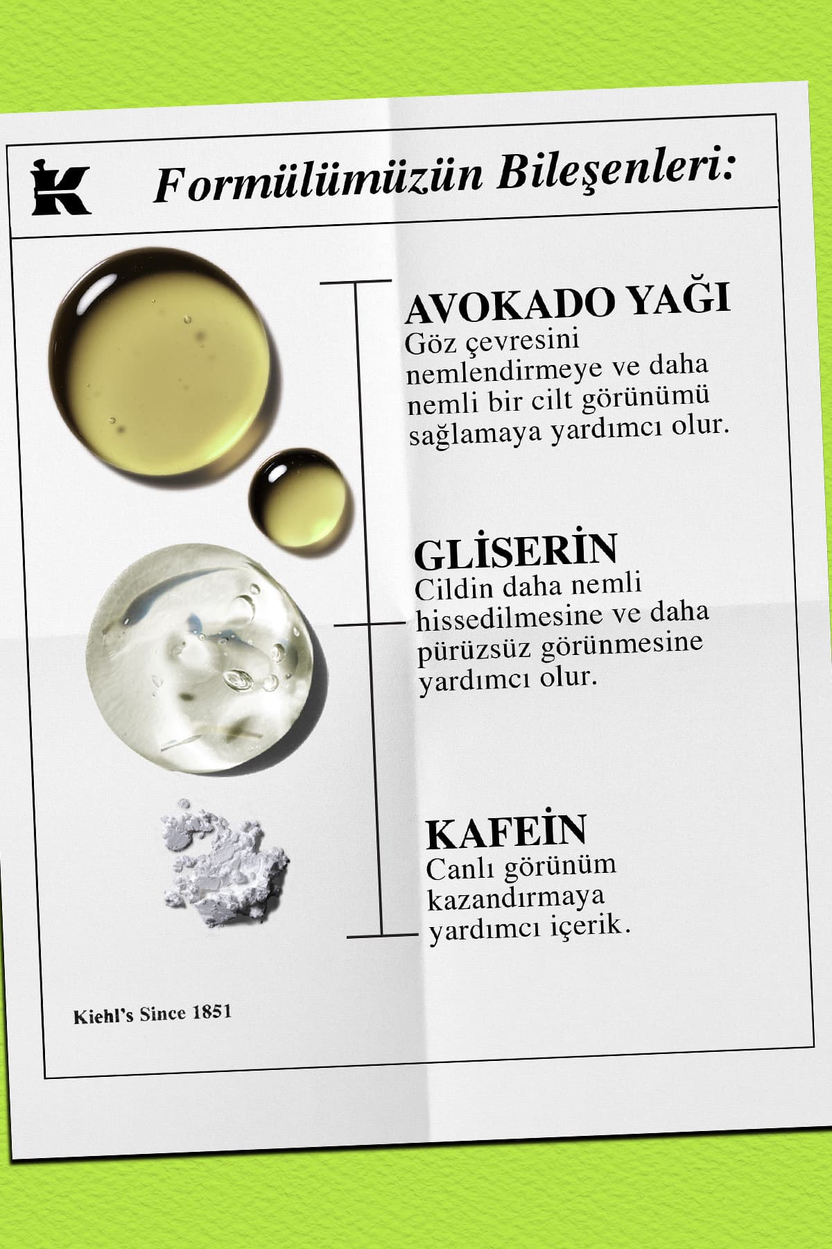 کرم دور چشم Kiehl's حاوی روغن آووکادو و کافئین با آبرسانی عمیق 14 ml کرم دور چشم Kiehl's حاوی روغن آووکادو و کافئین با آبرسانی عمیق 14 ml