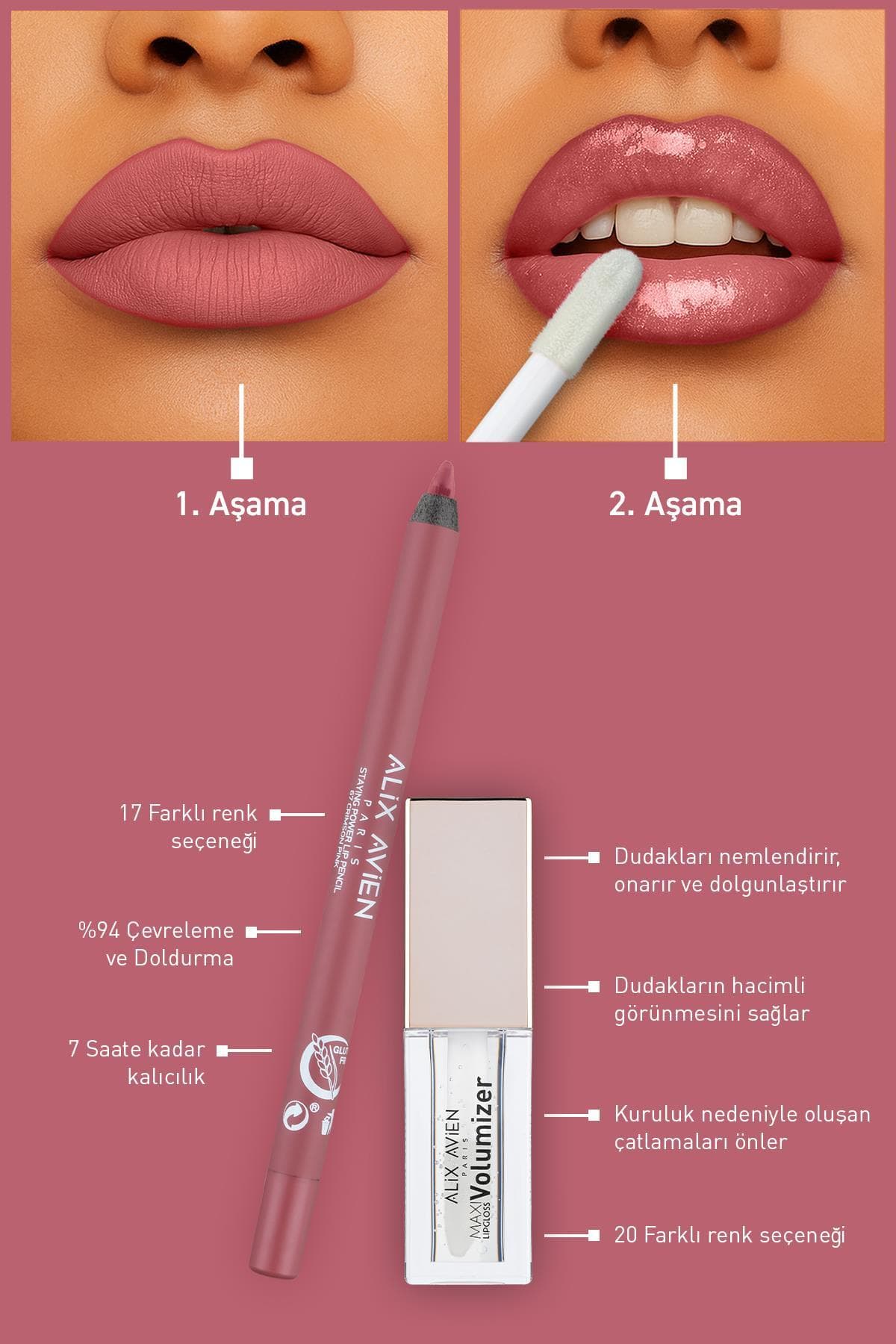 مداد لب Alix Avien ضدآب، بادوام و نرم مدل Staying Power Lip Pencil 67 Crimson Pink مداد لب Alix Avien ضدآب، بادوام و نرم مدل Staying Power Lip Pencil 67 Crimson Pink