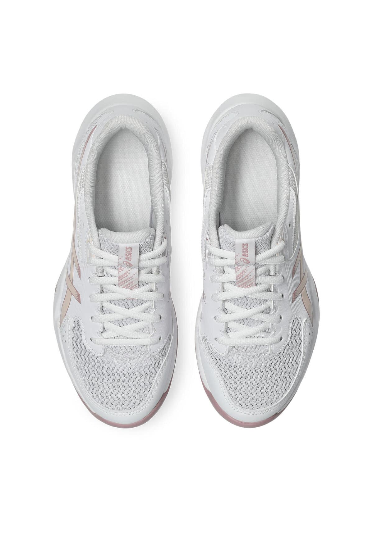 کفش والیبال زنانه Asics کرم/نقرهای خالص GEL-ROCKET 12 مدل 1072A119-103 کفش والیبال زنانه Asics کرم/نقرهای خالص GEL-ROCKET 12 مدل 1072A119-103