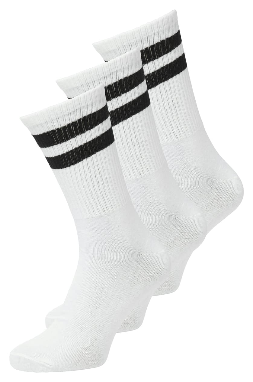 جوراب تنیس مردانه Jack & Jones راهراه بسته 3 تایی جوراب تنیس مردانه Jack & Jones راهراه بسته 3 تایی