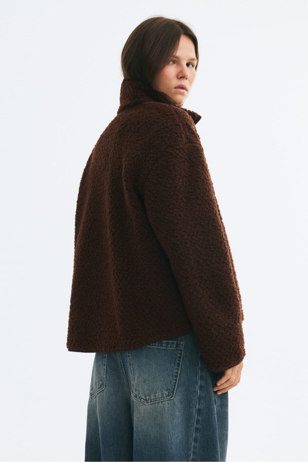 ژاکت زنانه H&M پلوش ژاکت زنانه H&M پلوش