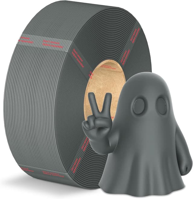 فیلامنت سه بعدی ANYCUBIC PLA+ 1.8 mm 1 kg خاکستری بافتدار ریفیل فیلامنت سه بعدی ANYCUBIC PLA+ 1.8 mm 1 kg خاکستری بافتدار ریفیل