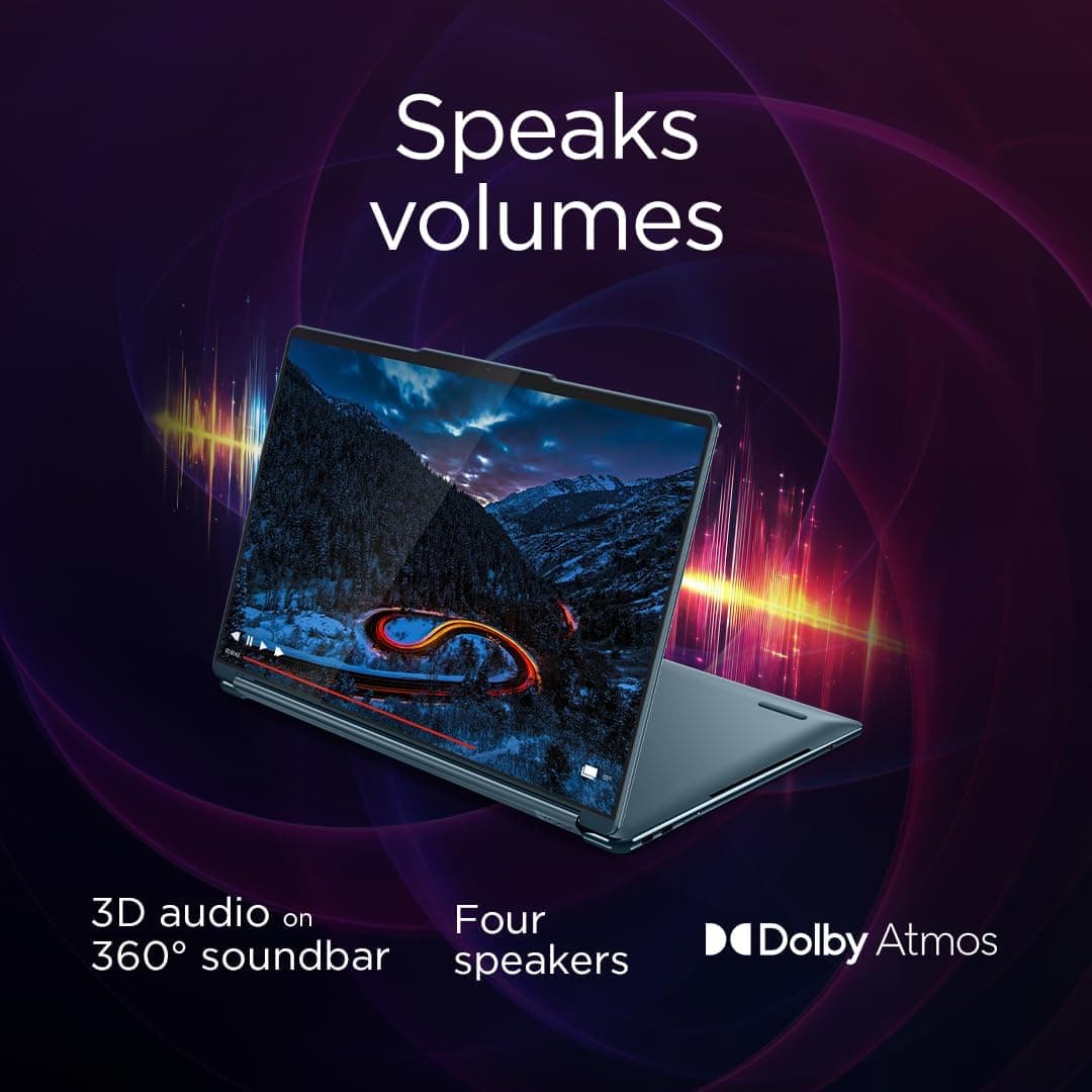 لپتاپ Lenovo Yoga Book 9 دو نمایشگر 14" OLED لمسی 2.8K مدل 14IAH10 کد 83KJ0047AX لپتاپ Lenovo Yoga Book 9 دو نمایشگر 14" OLED لمسی 2.8K مدل 14IAH10 کد 83KJ0047AX
