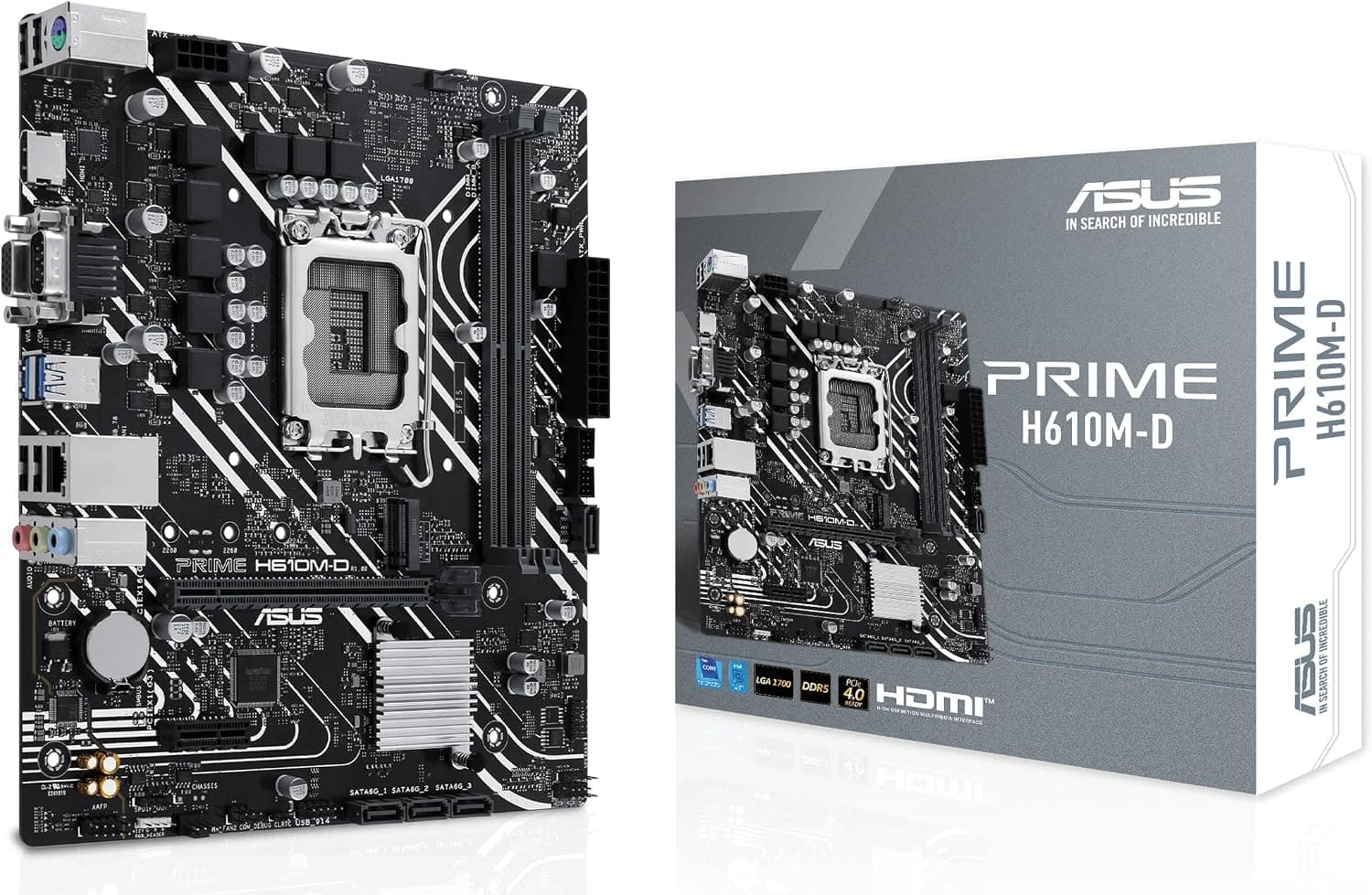 مادربرد ASUS PRIME H610M-K سوکت Intel LGA1700 فرم فاکتور mATX مادربرد ASUS PRIME H610M-K سوکت Intel LGA1700 فرم فاکتور mATX